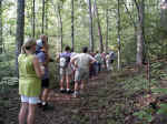 Diane Kahl on the Guided Nature Hike