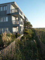 Autumnal Equinox view, with Tim and Gail's low balcony.