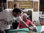 Joe, Mother, & Daddy with the Furbie in Brevard.