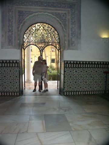 Real Alcazar in Sevilla