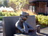 MU: Bronze Beetle Bailey, where Mort Walker (AB, 48) first designed his famous cartoon character