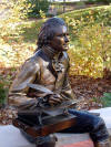 MU: Bronze Thomas Jefferson on Francis Quadrangle