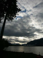 Rejuvenating, brisk air beckons for an invigorating swim.