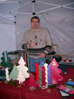 We bought beautiful long-lasting candles from Klaus Haagen at The Austrian Atelier, headquartered in Marietta, Georgia (www.TheAustrianAtelier.com).